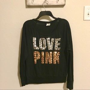VS Pink Bling Long Sleeve